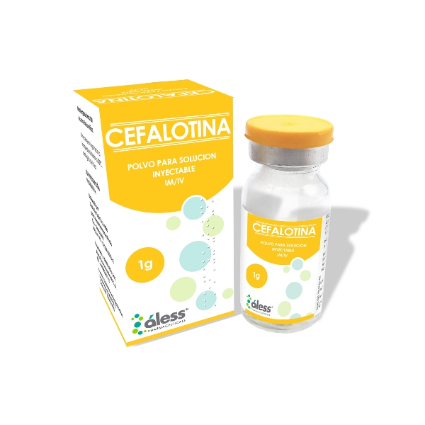 Cefalotina Ampolla 1Gr. I.M/I.V Aless