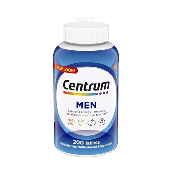Centrum Men Multivitamínico X 200 Tabletas