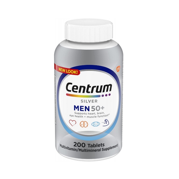 Centrum Silver Men 50+ X 200 Tabletas