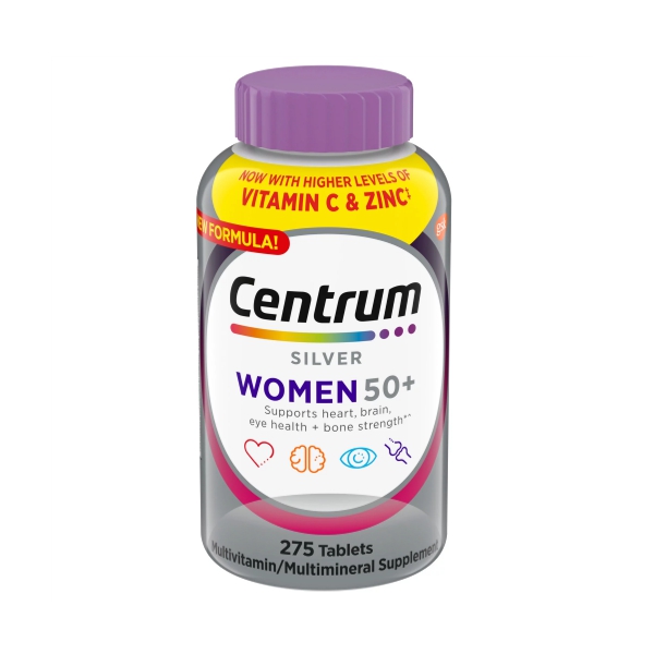 Centrum Silver Women New Fórmula 50+ X 275 Tabletas
