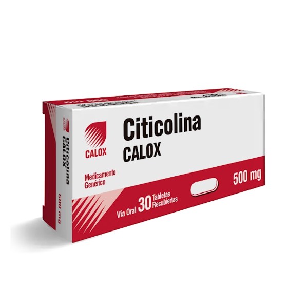 Citicolina 500Mg X 30 Tabletas Calox