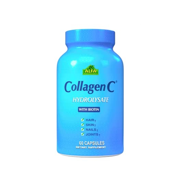 Collagen C Hydrolysate With Biotin Colágeno Hidrolizado+Biotina X 60 Cápsulas Alfa