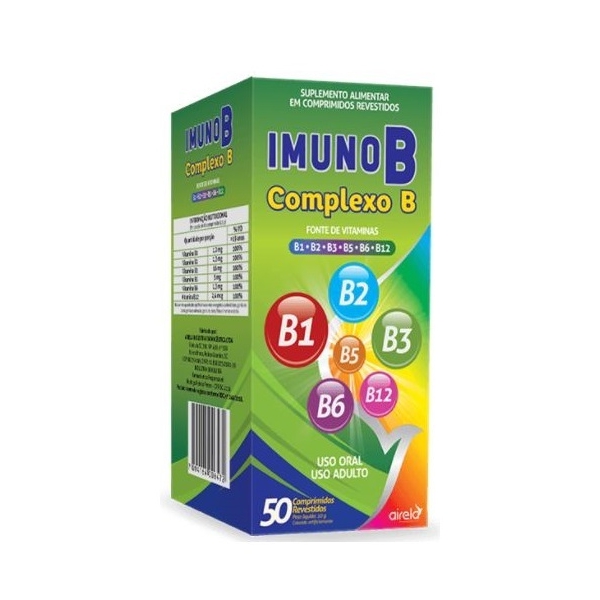 Complejo B Imuno X 50 Comprimidos Airela