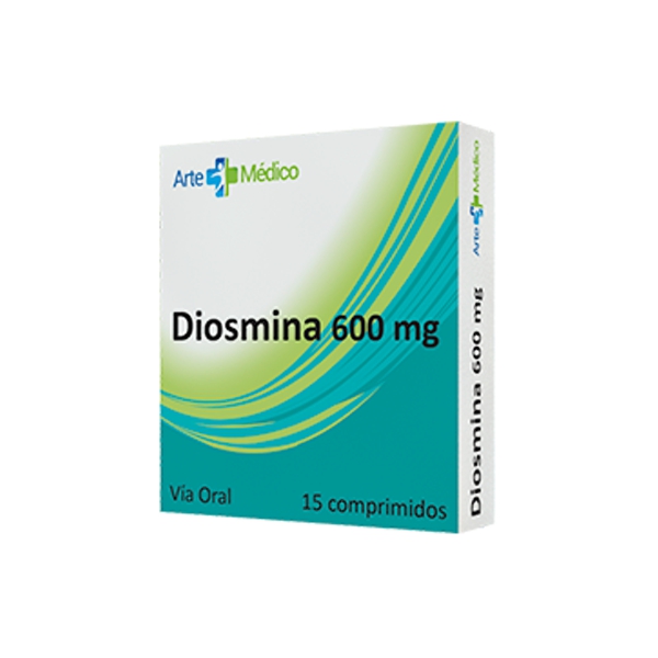 Diosmina 600Mg X 15 Comprimidos Arte Médico