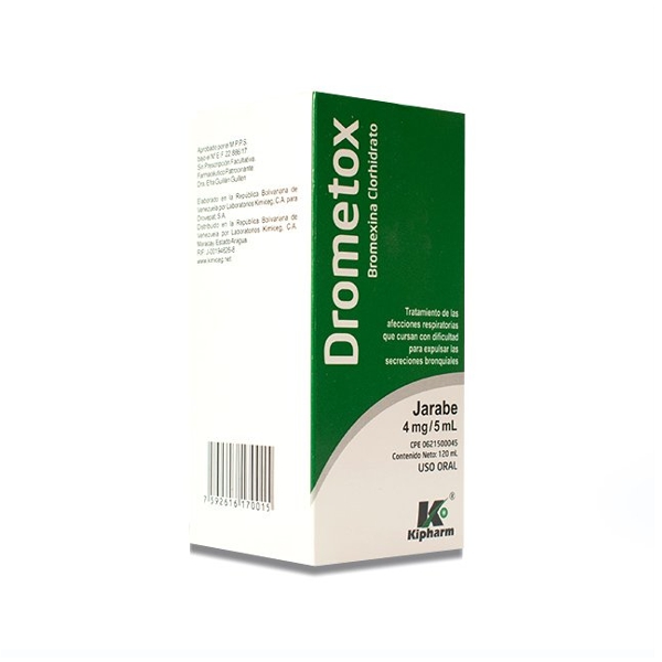 Drometox Jarabe Pediátrico 4Mg/5Ml X 120Ml Kipharm
