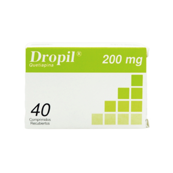 Dropil Quetiapina 200Mg X 40 Comprimidos Dollder