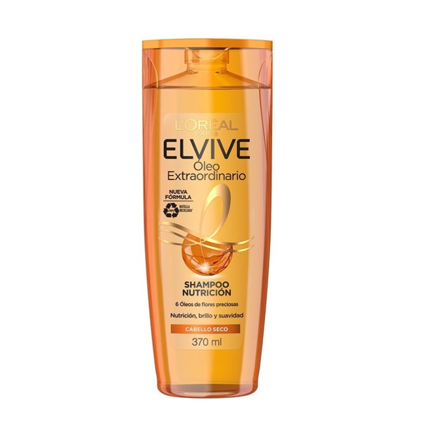 Elvive Champú Óleo Extraordinario. 370Ml