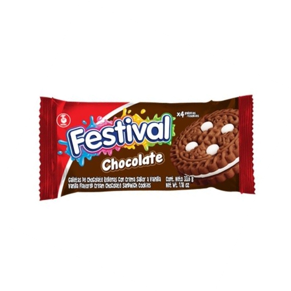 Festival Galleta Chocolate 33.6Gr.