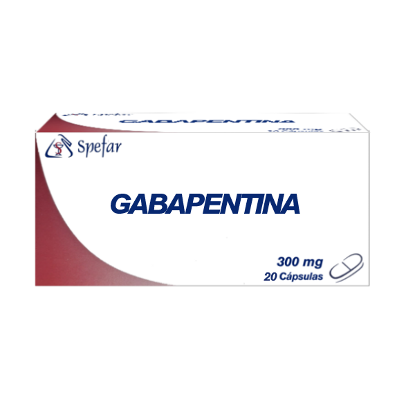 Gabapentina 300Mg X 20 Cápsulas Spefar