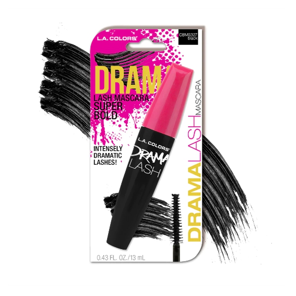 L.A. Color Drama Lash Máscara Black