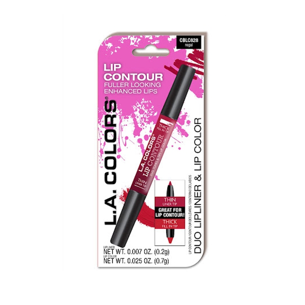 L.A. Colors Delineador De Labios Duo Regal
