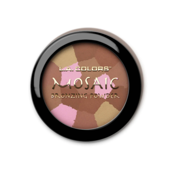 L.A. Colors Polvo Bronzer Mosaic Sun-Kissed Bronze