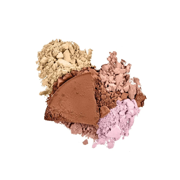 L.A. Colors Polvo Bronzer Mosaic Sun-Kissed Bronze - Imagen 2