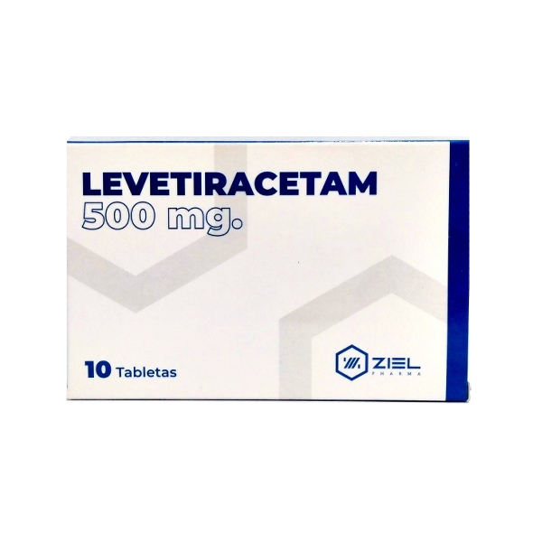 Levetiracetam 500Mg X 10 Tabletas Ziel Pharma