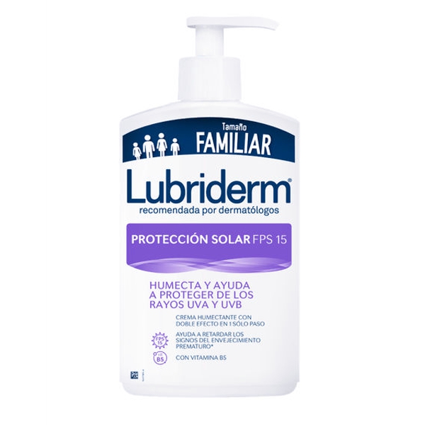 Lubriderm Crema Proteccion Solar Fps-15. 750Ml