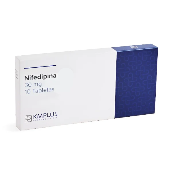 Nifedipina 30Mg X 10 Tabletas Kmplus