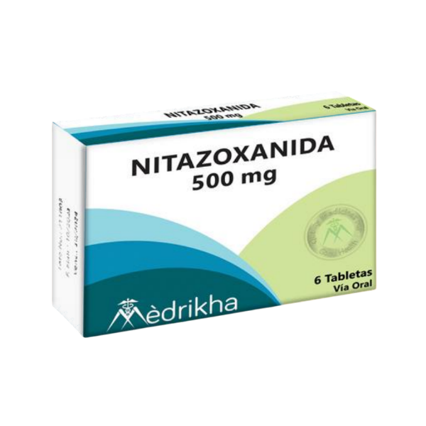 Nitazoxanida 500Mg X 6 Tabletas Medrikha