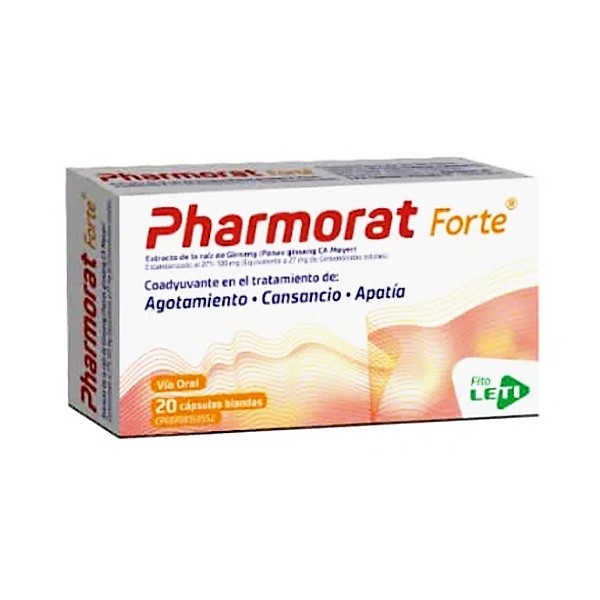Pharmorat Forte X 20 Cápsulas Blandas Leti