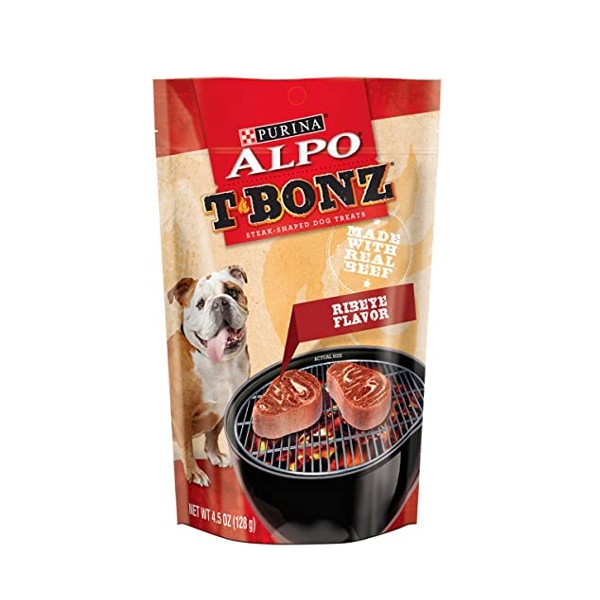 Purina Alpo Tbonz/Ribeye Flavor X 128Gr