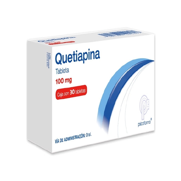 Quetiapina 100Mg X 30 Tabletas Psicofarma