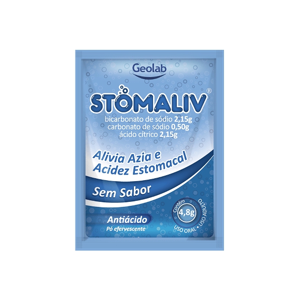 Stomaliv Antiácido Sin Sabor 4.8Mg X Sobre. Geolab