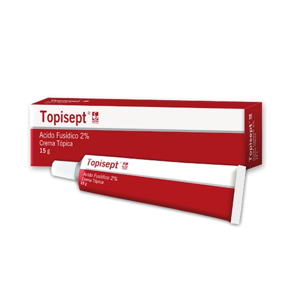 Topisept Ácido Fusídico Crema 2%. X 15Gr Siegfried