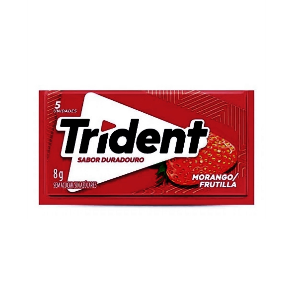 Trident Sabor Morango 8Gr.