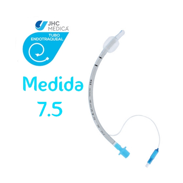Tubo Endotraqueal Con Balón N-7.5 Jhc Medica