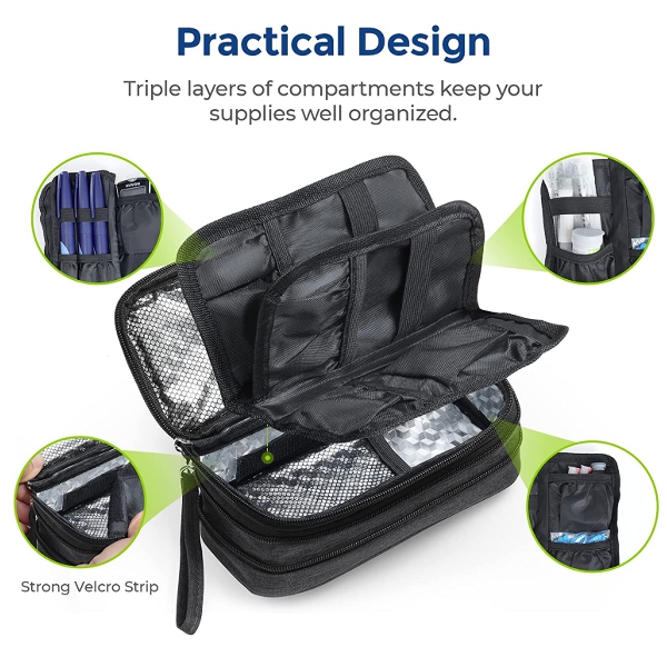 AUVON Estuche De Viaje Para Enfriador De Insulina - Imagen 2