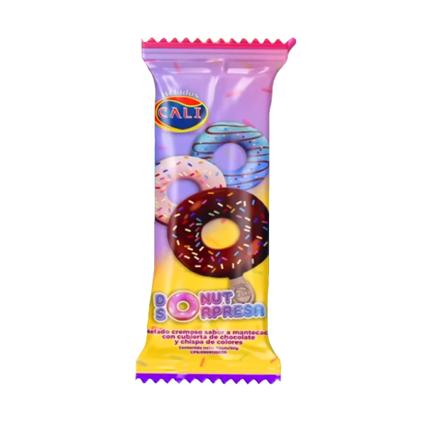 Cali Helado Paleta Donut Sorpresa 70Ml