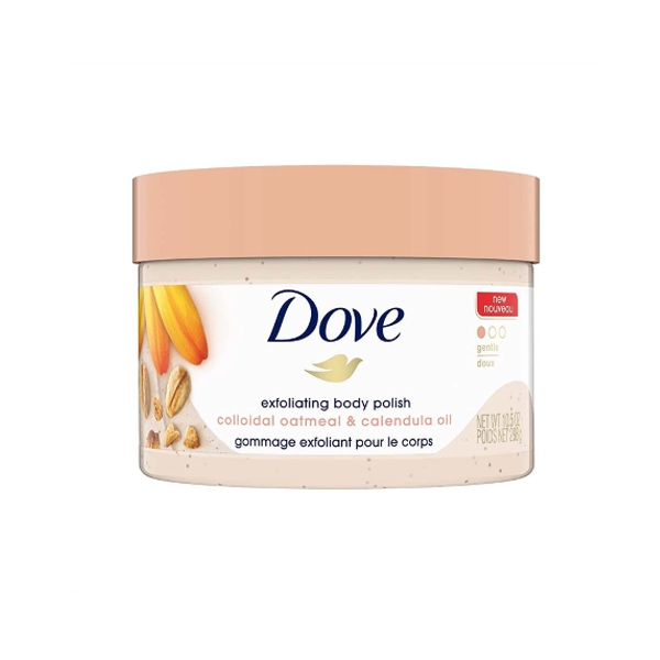 Dove Exfoliating Body Colloidal Oatmeal/Calendula Oil 298Ml