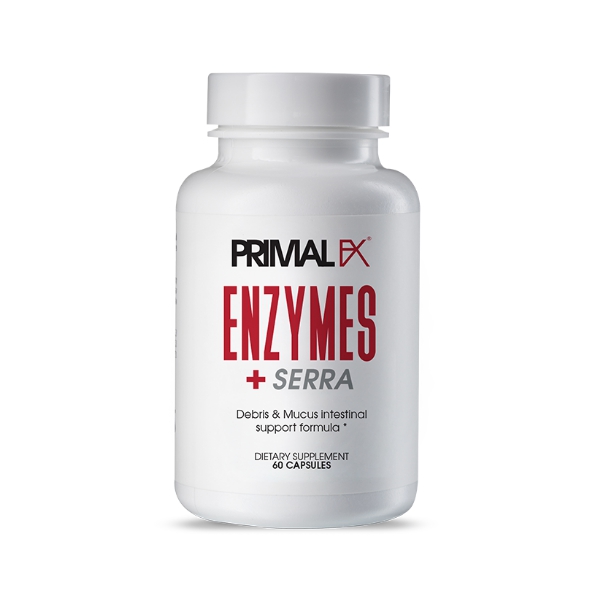 Enzymes + Serra X 60 Cápsulas Primal Fx