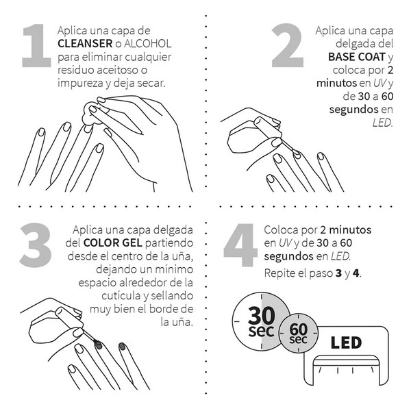 Valmy Esmalte Glamgel Caramel - Imagen 4