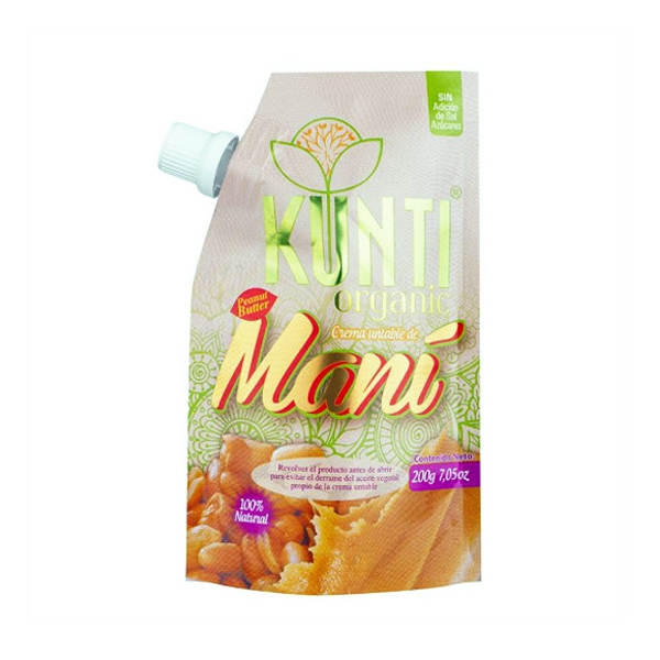 Kunti Organic Crema Untable De Mani 200Gr.