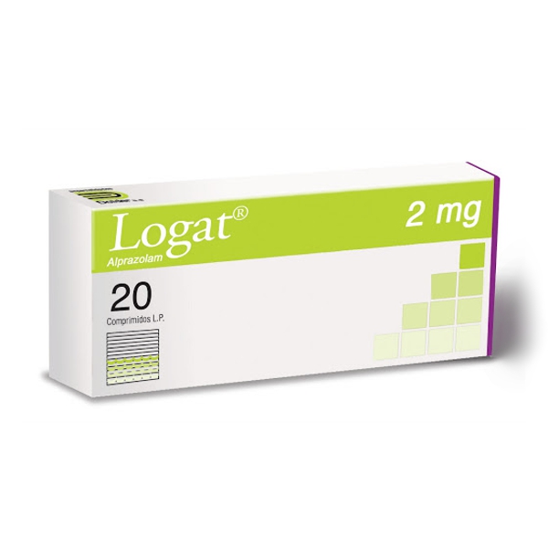Logat Alprazolam 2Mg X 20 ComprimidosL.P Dollder