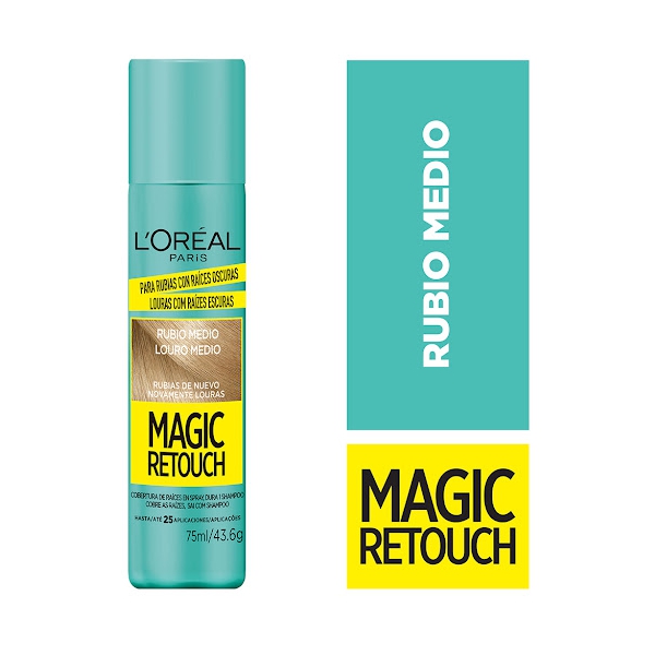 Loreal Magic Retouch Rubio Medio 75Ml.