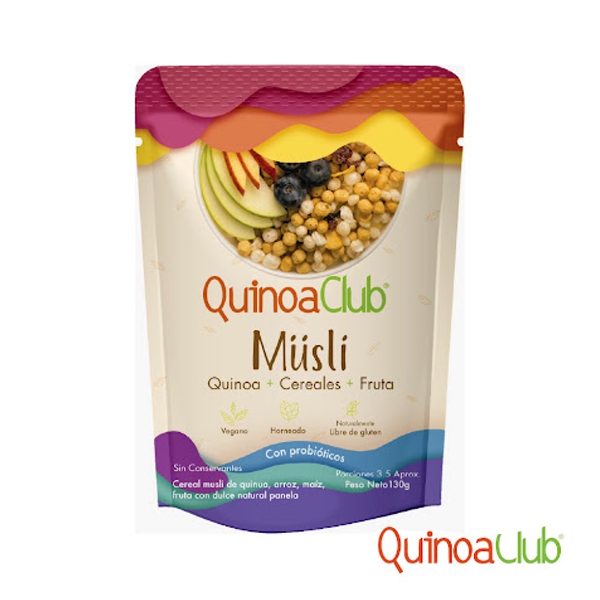 Quinoaclud Musli/Probioticos 130Gr.