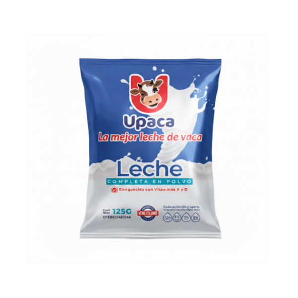 Upaca Leche Completa Polvo 125Gr