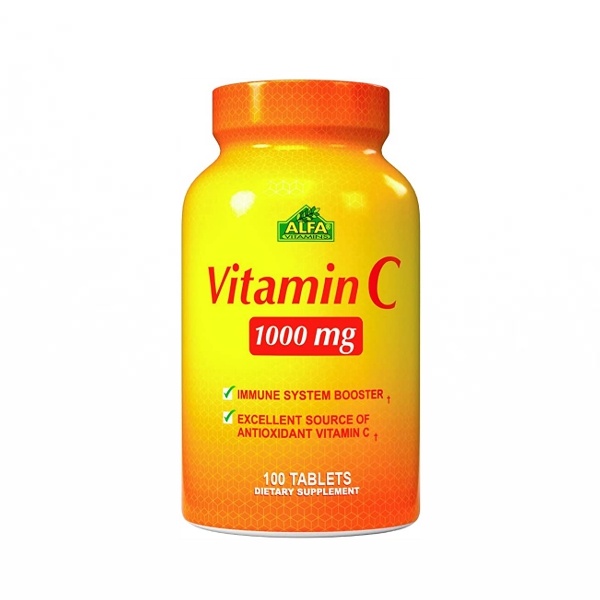 Vitamin C 1000 Mg X 100 Tabletas Alfa