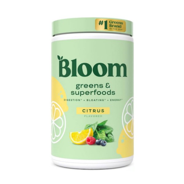 Bloom Greens & Superfoods (Probiotico) Citrus 328,8Gr