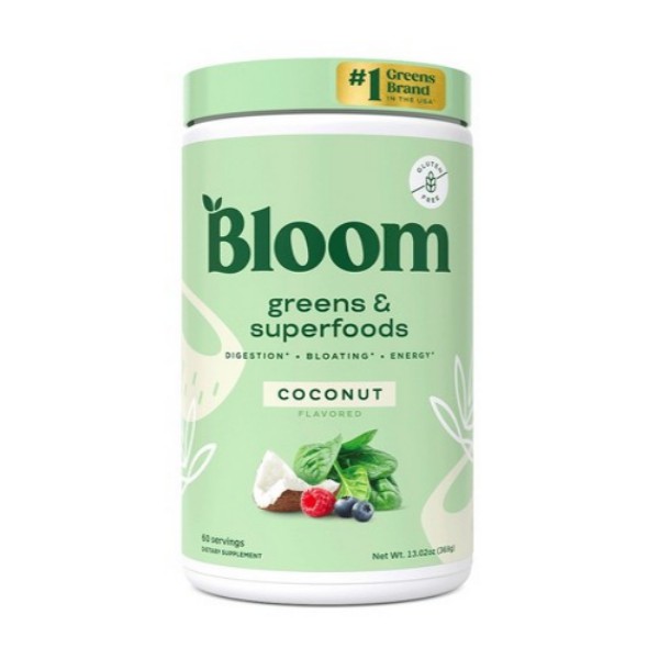 Bloom Greens & Superfoods (Probiotico) Coconut 369Gr