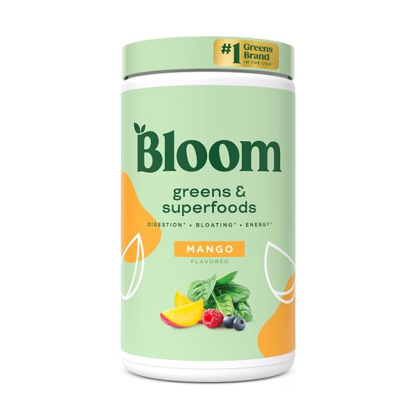 Bloom Greens & Superfoods (Probiotico) Mango 338,4Gr.