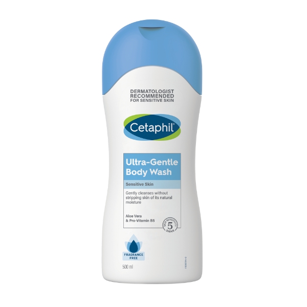 Cetaphil Body Wash Ultra Gentle Sensitive X 500Ml Galderma