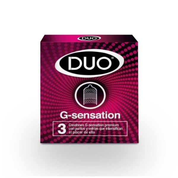 Duo Preservativo Sensación x 3 Unidades