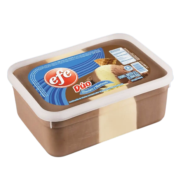 Efe Helado Duo Chocolate/Mantecado 2Lt