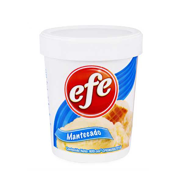 Efe Helado Mantecado 920Ml