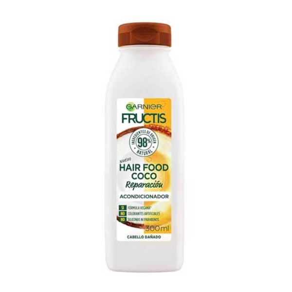 Garnier Frutis Acondicionador Hf Coco Reparación Cabello Dañado 300Ml