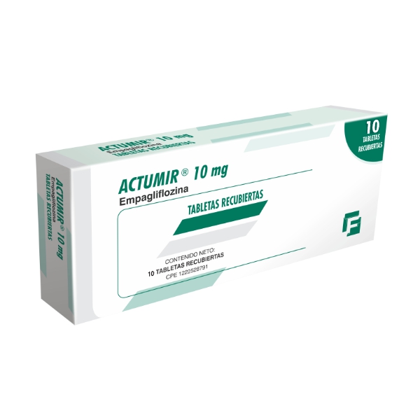 Actumir Empagliflozina 10Mg X 10 Tabletas Farma