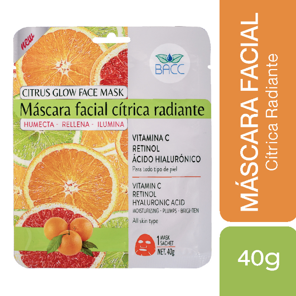 Bacc Máscara Facial Citrica Radiante 40Gr