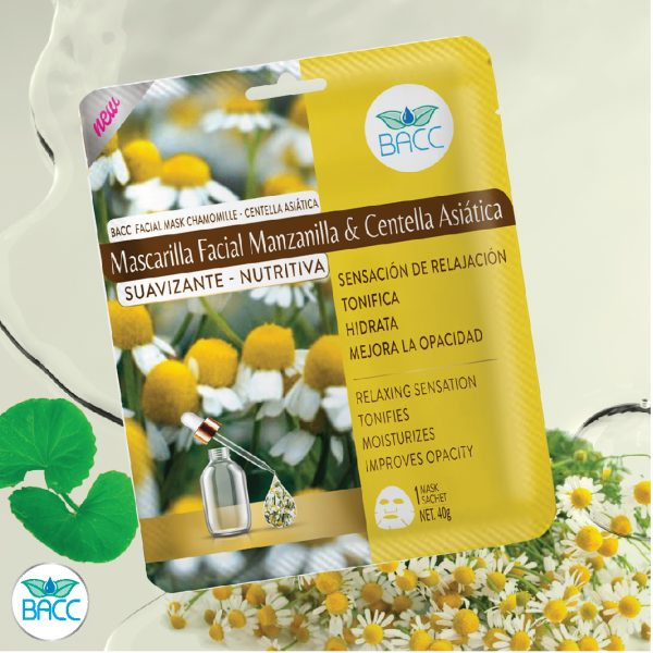 Bacc Máscara Nutritiva Centella Asiática Y Manzana 40Gr. - Imagen 2